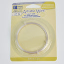 Silver Plated Flat Craft Wire, 21 gauge, 1/8" Dead Soft Copper Base, wir0228