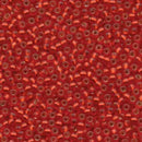 8/0 Miyuki Seed Beads, Matte Silver Lined, 8-910F, bsd0885