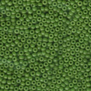 8/0 Miyuki Seed Beads, Opaque Jade Green, 8-9411, bsd0903