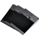 50 Black Velvet Earring Display Cards, 2-3/8" x 1-3/4", bag0093