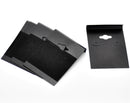 50 Black Velvet Earring Display Cards, 2-3/8" x 1-3/4", bag0093