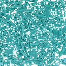 Quarter Tila Glass Beads Miyuki Opaque Turquoise QTL412 bsd0326