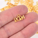 10 Gold 2024 Graduation Charms, chs7967