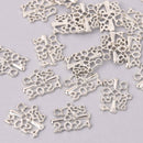 5 Silver 2024 Graduation Charms, Class of 2024 graduation charm chs7968