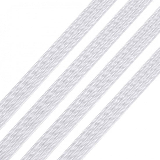 White Elastic Cord, 5mm, 160 yards, cor0574