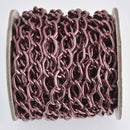 1 yard Maroon Aluminum Chain, Curb Link 14x9mm, fch1222a