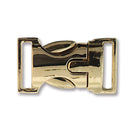2 Gold Buckles for Paracord Bracelets 1.25" fcl0307a