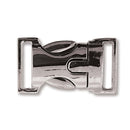 10 Silver Buckles for Paracord Bracelets 1.25" fcl0308b