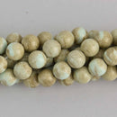 10mm Pastel Green Round Agate Beads, gemstone, dyed, strand, gem0674