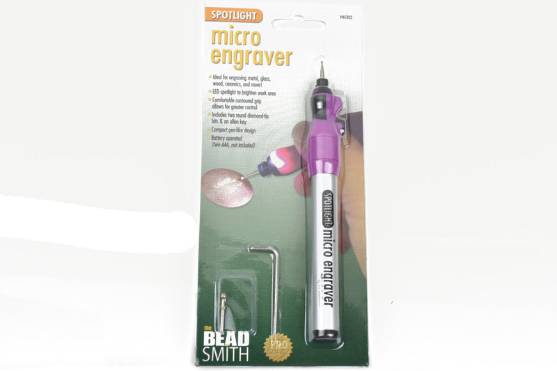MICRO ENGRAVER with LED Light, Engraving Pen, Spotlight Jewelry Engraving Tool, Free Hand Engraving Tool, Diamond Tip Bit Engraver, tol0589