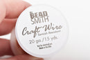 20ga COPPER CRAFT WIRE, Tarnish Resistant Craft Wire, wire wrapping, 20 gauge, 20 ga copper wire, 15 yards (45 feet) spool wir0051