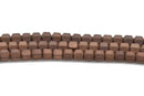 3mm Matte Dark Bronze HEMATITE HEXAGON Beads, Titanium coated gemstone beads, full strand, 150 beads, ghe0128
