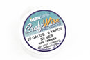 20 gauge SILVER CRAFT WIRE, Tarnish Resistant Craft Wire, wire wrapping, copper wire with silver plating, 6 yards (18 feet) spool wir0055