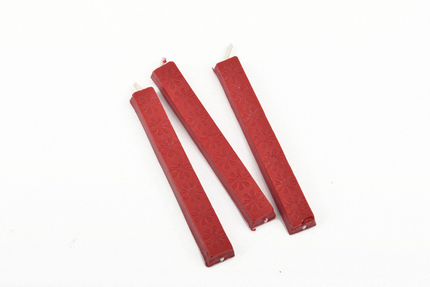 12 Pieces Metalic Red Sealing Wax Sticks With Wicks Vintage Wax Seal Kit  With Wi