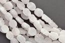 14x10mm DRUZY ROCK CRYSTAL Oval Beads, cabochons, natural gemstones, 2 beads, gdz0158