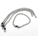 10 Key Chain Ball Chain Connectors, 10cm long (3 7/8")  fch0157