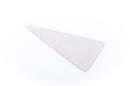 4 Large Nickel Silver TRIANGLE Geometric Shapes, Metal Stamping Blanks, Charms, Pendants 45mm x 22mm (1-3/4" x 7/8") msb0061