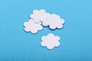 10 pcs Six Petal FLOWER Shape ImpressArt Soft Strike ALUMINUM™ Stamping Blanks Charms 1" (25mm) 20 gauge  msb0148