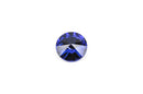 14mm Glass Crystal Rivoli Rhinestone Crystals, chaton, silver foil backing COBALT BLUE, 4 pcs.  cry0090