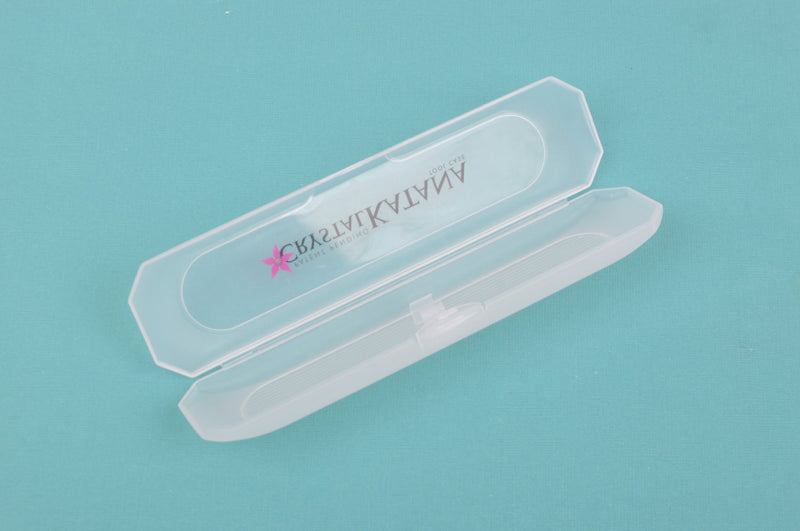 Crystal Ninja Plastic Protective Storage Case for your Crystal Katana rhinestone pickup tool, CLEAR color, tol0513