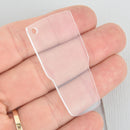 10 CLEAR 2" TUMBLER CUP Blank Shapes, Drink Cup Laser Cut Acrylic Blanks Lca0647a