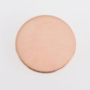 2 CIRCLE Copper Stamping Blanks, no hole, 30mm (1-1/4")  18 gauge msb0508