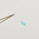 3/4" Silver Plated Ball Head Pins, 20mm, 100 gram bulk bag, pin0125