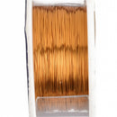 28ga BRONZE Craft Wire, Tarnish Resistant Craft Wire, wire wrapping, BeadSmith Wire, 40 yards (120 feet) spool wir0094