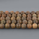 10mm Natural Green Sandalwood Wood Beads, 16" strand, bwd0070