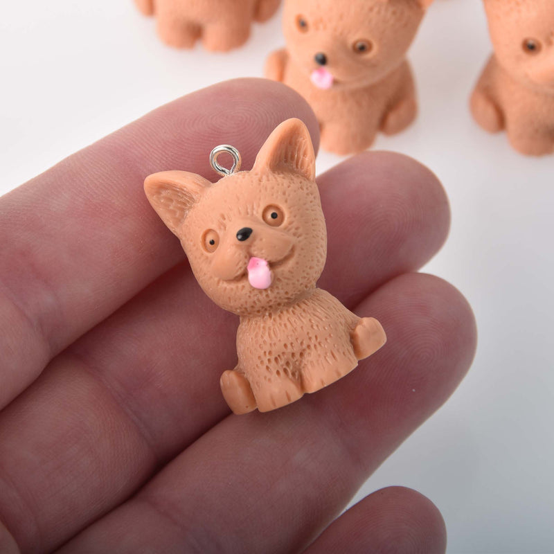 Cute Dog Charms, 1.25" tall, chs8309