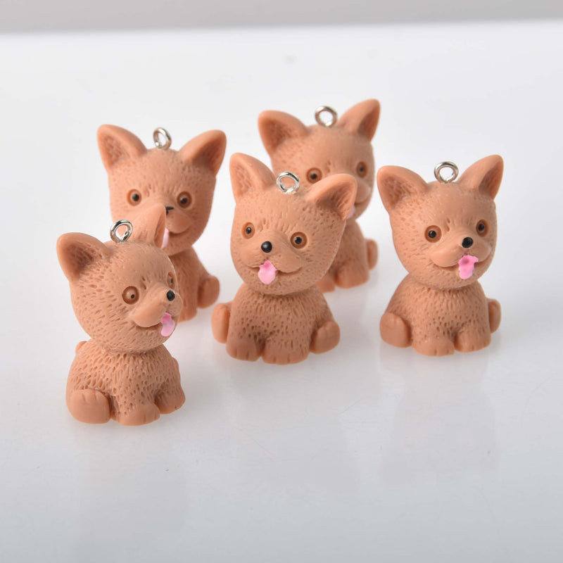 Cute Dog Charms, 1.25" tall, chs8309