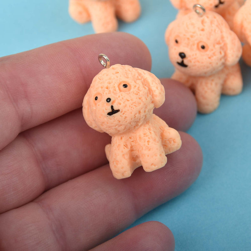 Cute Dog Charms, 1.25" tall, chs8361