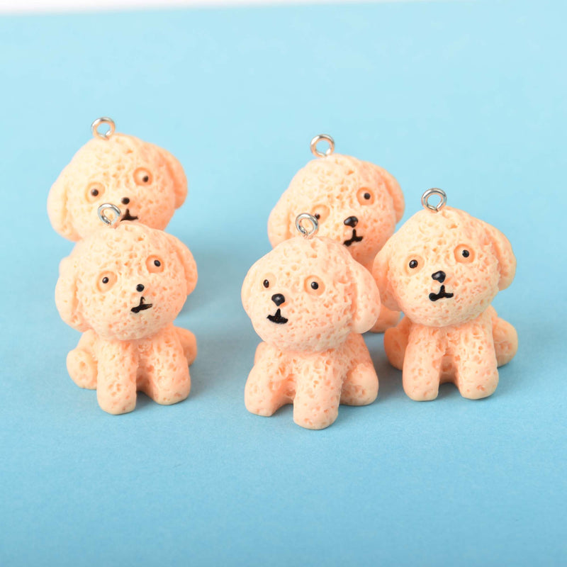 Cute Dog Charms, 1.25" tall, chs8361