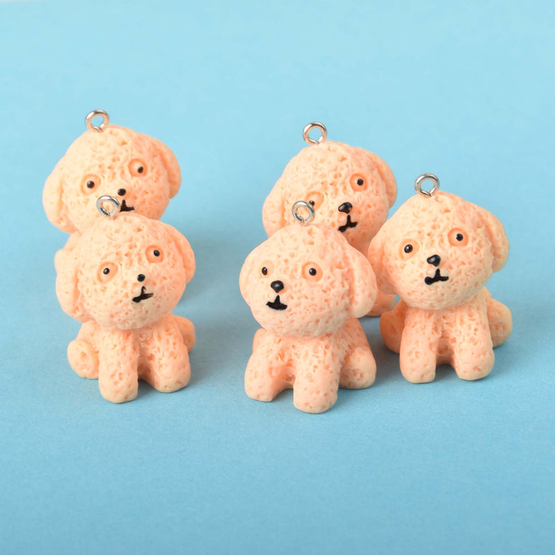 Cute Dog Charms, 1.25" tall, chs8361