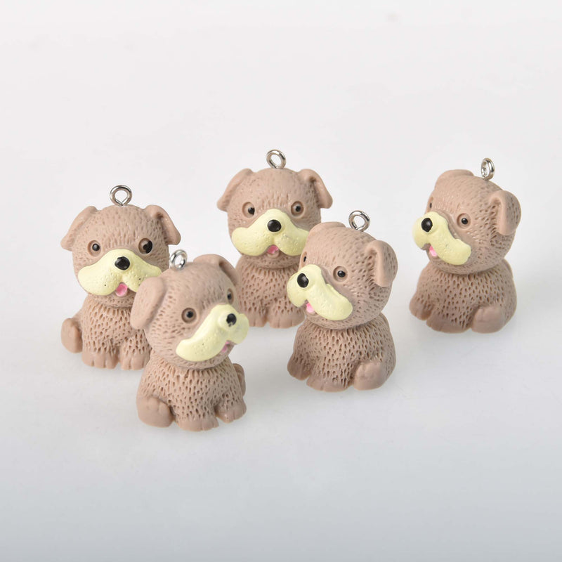 Cute Dog Charms, 1.25" tall, chs8362