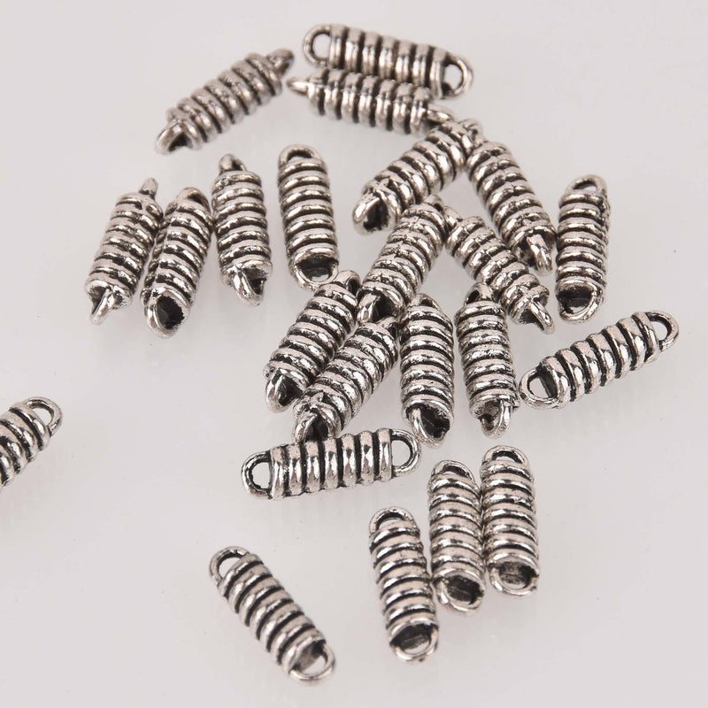 Silver Connector Charms, 15mm, chs8448