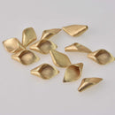 Calla Lily Charms, MATTE gold plate, 26mm, chs8501