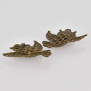 1 Bronze Owl Charm, Filigree 36x38mm, chs8515