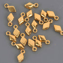 Sykia Gemduo Bead Ending, Gold Plate, x4 pcs, chs8565