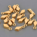 Livadaki Kite Bead Ending, Gold Plate, x4 pcs, chs8632
