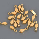 Livadaki Kite Bead Ending, Gold Plate, x4 pcs, chs8632