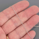 5 yards Stainless Steel Chain, oval links 1.7x1.3mm, fch1351b