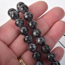 10mm Indigo Gabbro Gemstone Beads, aka Mystic Merlinite, round, gem0866