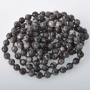 Knotted Labradorite Bead Strand, 8mm, 60" long, gem0867