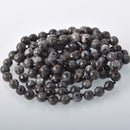 Knotted Labradorite Bead Strand, 8mm, 60" long, gem0867