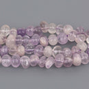Ametrine Gemstone Beads, smooth nugget, 16.5" Strand, gem0893