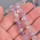 Ametrine Gemstone Beads, smooth nugget, 16.5" Strand, gem0893