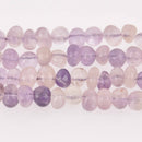 Ametrine Gemstone Beads, smooth nugget, 16.5" Strand, gem0893