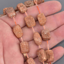Copper Rose Druzy Nugget Beads, quartz gemstone beads, strand, gem0985