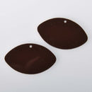Brown Football Laser Cut Shapes, 2" Acrylic Blanks, Vinyl Blanks Laser Cut Acrylic Blanks, Lca0814